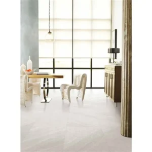Mono Serra Floor Tiles Nirvana White Glossy 24" x 24"