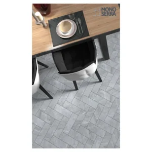 Mono Serra Floor Tiles Orobico Silver Matte 4" x 12"
