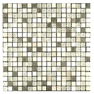 Mono Serra Mosaic Glass Mosaics Maya Stone Multi-finish 12" x 12"