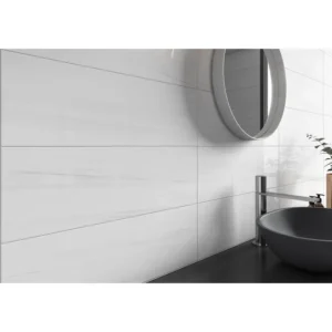 Mono Serra Wall Tiles Dolomite Bianco Matte 10" x 30"