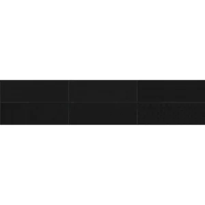 Mono Serra Wall Tiles Structures Anthracite Glossy 4" x 12"