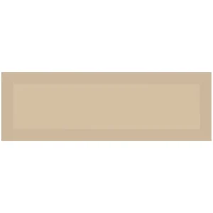 Mono Serra Wall Tiles Tiffany Beveled Beige Glossy 4" x 12"