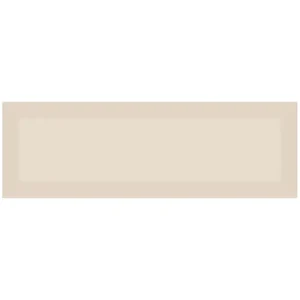 Mono Serra Wall Tiles Tiffany Beveled Ivory Glossy 4" x 12"