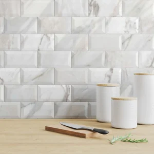Mono Serra Wall Tiles Wilson Blanco Glossy 4" x 8"