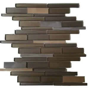 Mono Serra Mosaic Glass Mosaics Olvia Glossy 12" x 13"