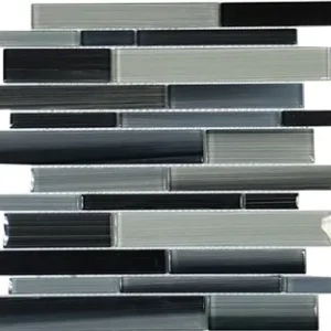 Mono Serra Mosaic Glass Mosaics Skyline Marino Glossy 12" x 12"