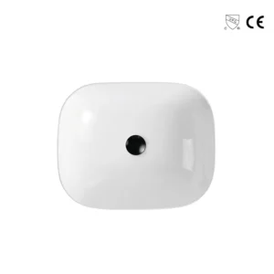 19-inch polished white countertop porcelain sink-coming soon(Alternative Product of IM-1269)