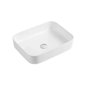 20in Rectangular Vessel Sink in Porcelain