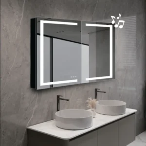 48 inch LED Pharmacy Mirror with Bluetooth