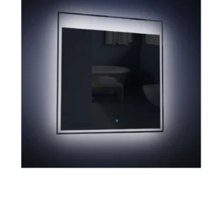 LED Mirror with Transparent Edges