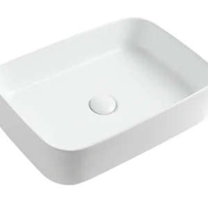Polished white countertop porcelain sink without overflow-coming soon (Alternative Product of Im-1204)