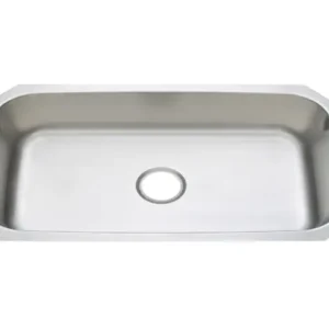 31in Large Round Single Bowl Kitchen Sink
