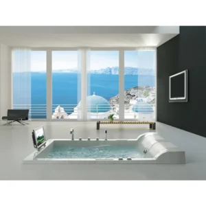 75 inch Bathtub for two JetWave, Drop-in bathtub