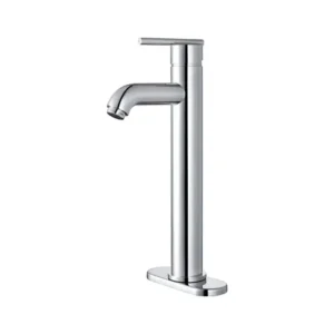 Classic Single Handle One Hole Vessel Sink Faucet in Polished Chrome