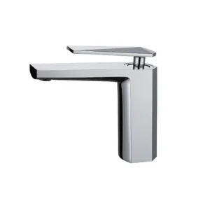 One Hole Single Handle Bathroom Faucet in Chrome