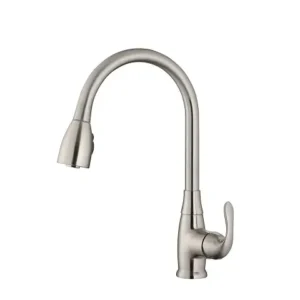 Pull Down Kitchen Faucet in Brushed Nickel