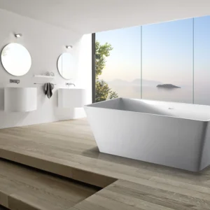Rectangular Freestanding Tub in Acrylic