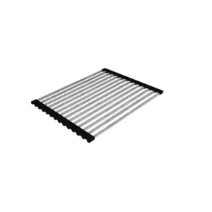 Rolling Grid for Kitchen Sinks in Stainless Steel