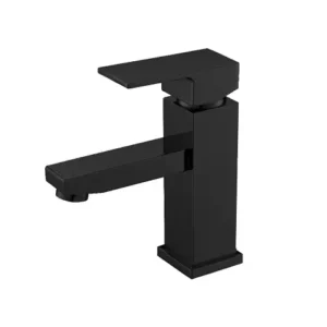 Square One Hole Bathroom Faucet