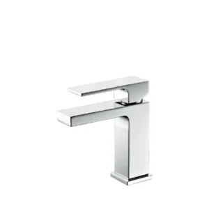 Square Single Handle Bathroom Vanity Faucet