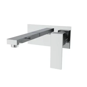 Wall Mount Square Bathroom Faucet
