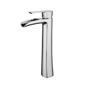Waterfall Single Handle One Hole Bathroom Vessel Sink Faucet